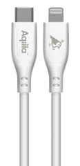 Aqiila Silicon USB-C/Lightni. 2.0 30W 2m Charging cable