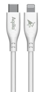 Aqiila Silicon USB-C/Lightni. 2.0 30W 2m Charging cable
