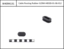 Cable Inlet Rubber black, for eCRP Type1&amp;2