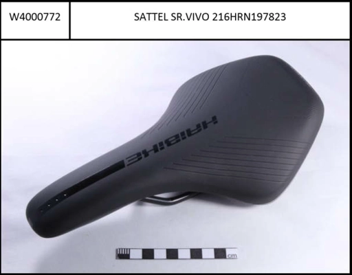 Sete Haibike Selle Royal Vivo Sort med Haibike Logo 