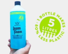 Peaty's LoamFoam Cleaner Konsentrat 1 L, Blandes 1:5, Gir 5 L Loam Foam