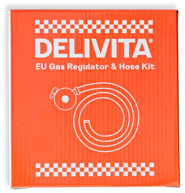 Gas Regulator & Hose Kit 50mbar DE+AT+LU 