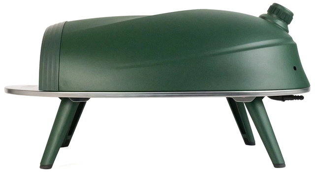 Delivita Diavolo Gas-Fired Pizza Oven Green 