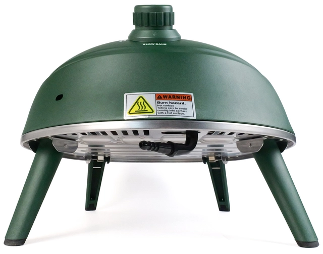 Delivita Diavolo Gas-Fired Pizza Oven Green 