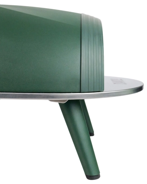 Delivita Diavolo Gas-Fired Pizza Oven Green 