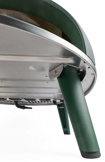 Delivita Diavolo Gas-Fired Pizza Oven Green 