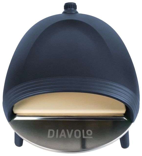 Delivita Diavolo Gas-Fired Pizza Oven Navy 