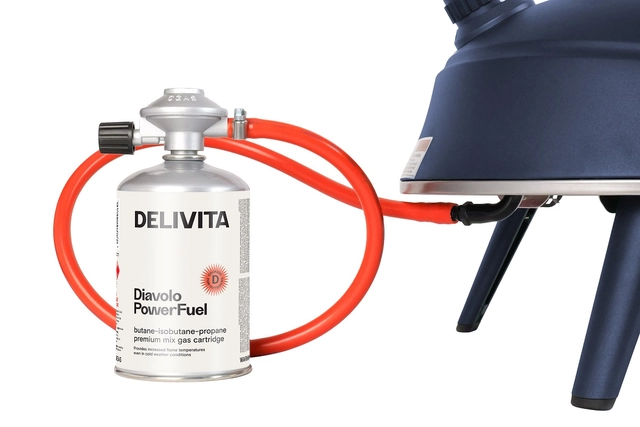 Delivita Diavolo Gas-Fired Pizza Oven Navy 