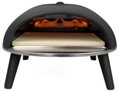 Delivita Diavolo Gas-Fired Pizza Oven Black