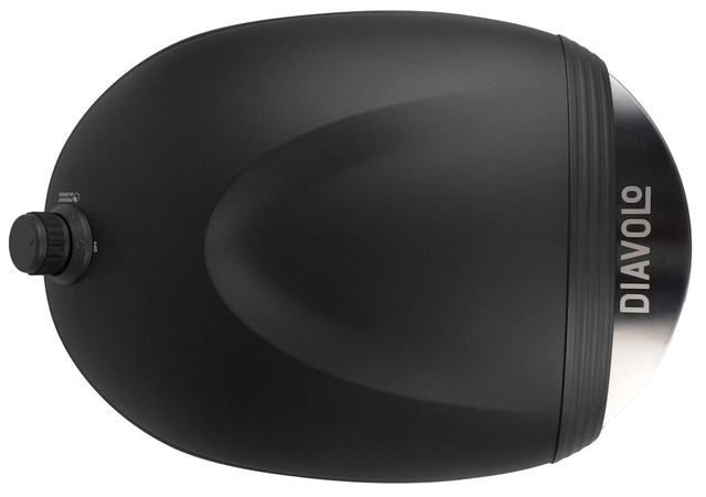 Delivita Diavolo Gas-Fired Pizza Oven Black 