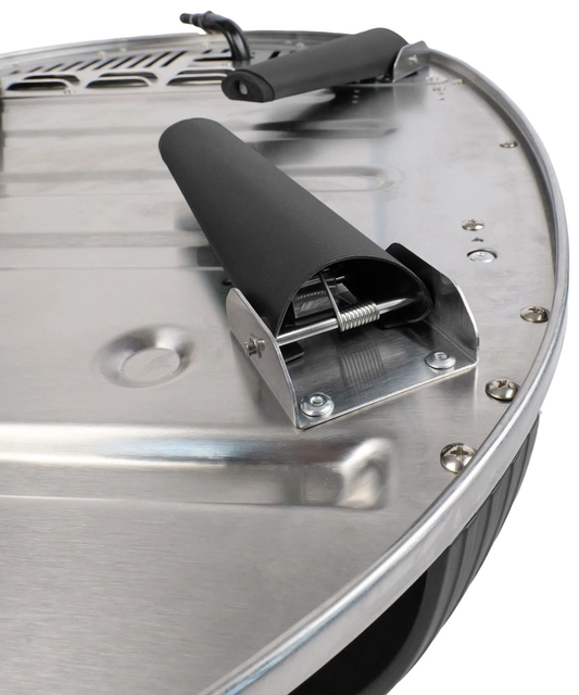 Delivita Diavolo Gas-Fired Pizza Oven Black 