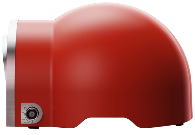 Delivita Flow Dual-Fuel Pizza Oven Chilli Red 