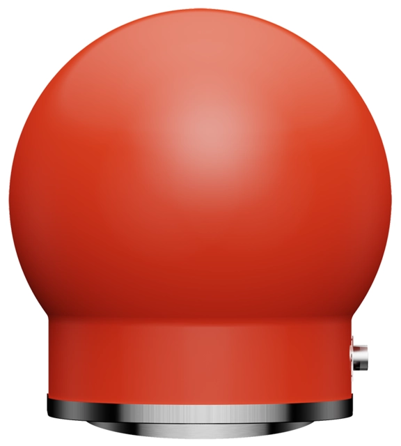 Delivita Flow Dual-Fuel Pizza Oven Chilli Red 