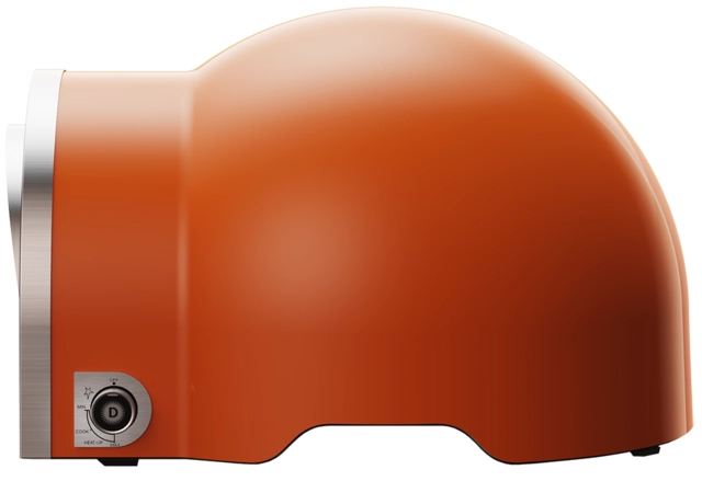Delivita Flow Dual-Fuel Pizza Oven Orange Blaze 