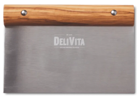 Delivita Dough Scraper Stainless Steel