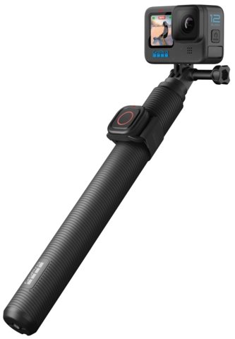 GoPro Extension Pole + WP Shutter Remote for H13, H12, H11, H10 &amp; H9 Black (BNL)