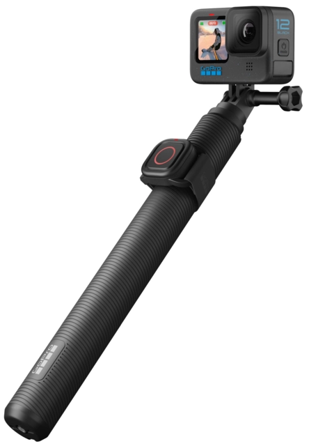 GoPro Extension Pole + WP Shutter Remote for H13, H12, H11, H10 & H9 Black (BNL) 