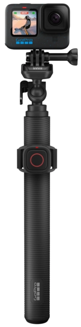 GoPro Extension Pole + WP Shutter Remote for H13, H12, H11, H10 & H9 Black (BNL) 