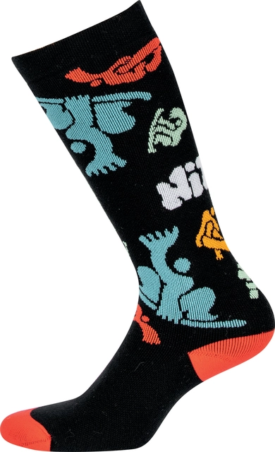 Nitro Boys Cloud 3 Socks Black/Ripper - XS 