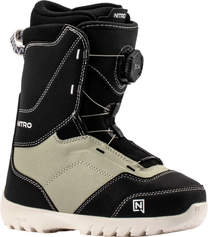 Nitro Droid BOA Youth Black/Sand