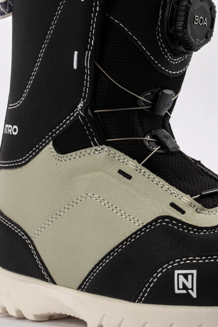 Nitro Droid BOA Youth Black/Sand - EU33/MP210 