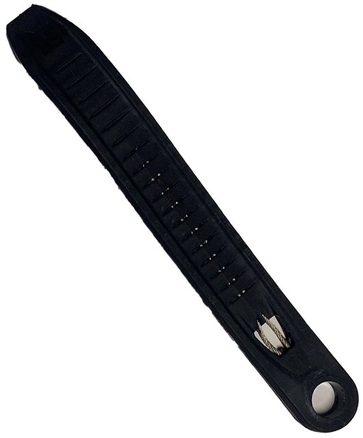 Nitro Ankle Cable/Connector, 1 pair Black - 12mm 