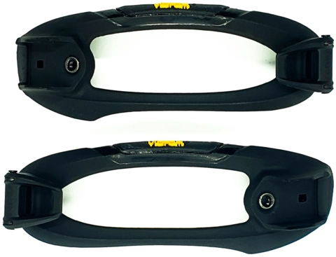 Nitro Team Übergrip Toe Strap w/Clamp 1 pair, Ultra Black