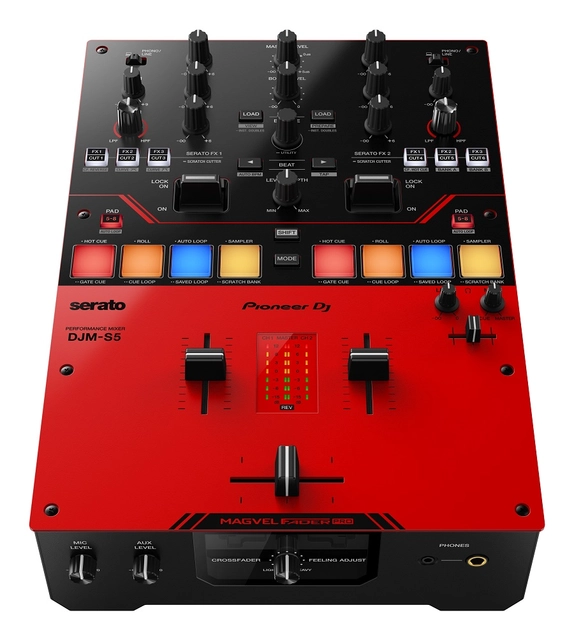 Pioneer DJ DJM-S5 2 Channel Battle Mixer 
