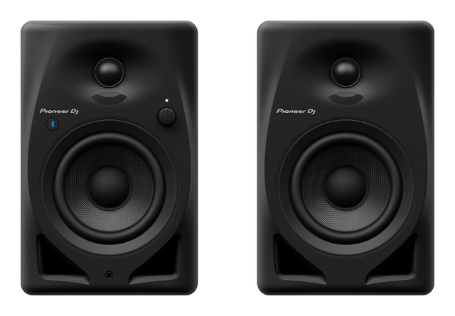 Pioneer DJ DM-40D-BT 4" Monitor Speakers BT, Pair - Black 