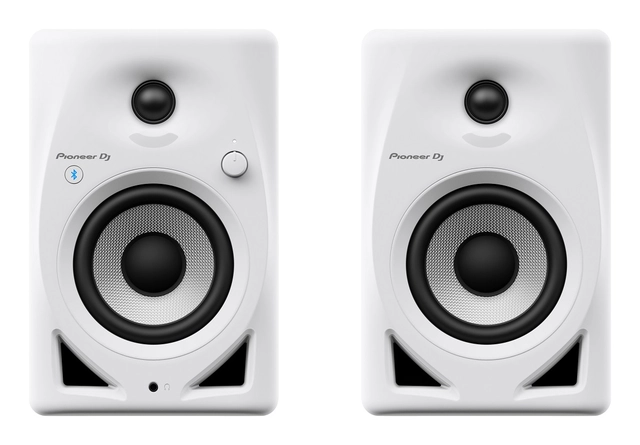Pioneer DJ DM-40D-BT-W 4" Monitor Speakers BT, Pair - White 
