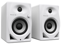Pioneer DJ DM-40D-W 4" Monitor Speakers, Pair - White