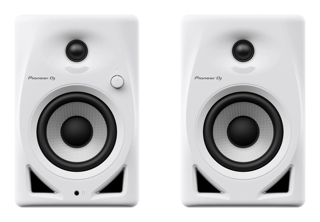 Pioneer DJ DM-40D-W 4" Monitor Speakers, Pair - White 