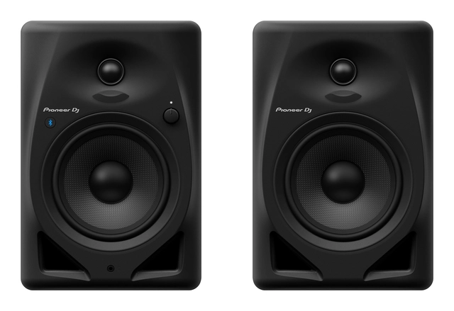 Pioneer DJ DM-50D-BT 5" Monitor Speakers BT, Pair - Black 