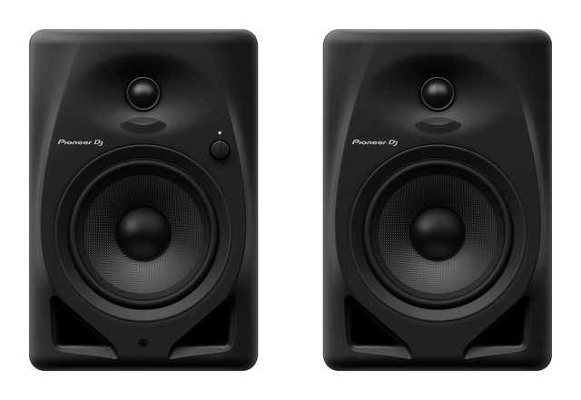 Pioneer DJ DM-50D 5" Monitor Speakers, Pair - Black 