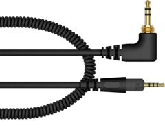 Pioneer DJ HC-CA0701-K HDJ-S7-K Coiled cable, 1.2m - Black