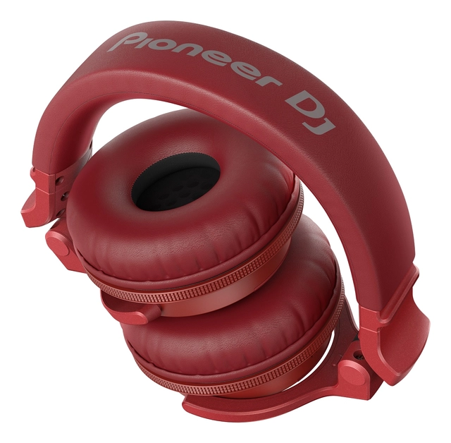 Pioneer DJ HDJ-CUE1BT-R DJ Headphones with Bluetooth - Red 