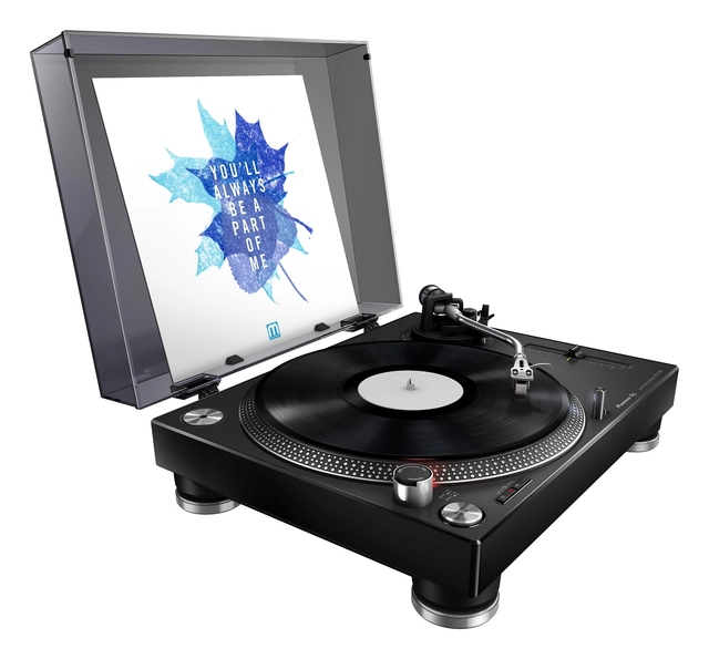 Pioneer DJ PLX-500-K Direct Drive Turntable - Black 