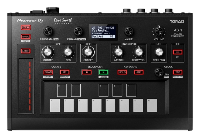 Pioneer DJ TAS-1 Monophonic Analog Synthesizer 