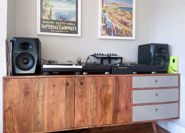 Pioneer DJ VM-70 7" Monitor Speakers, Singular 