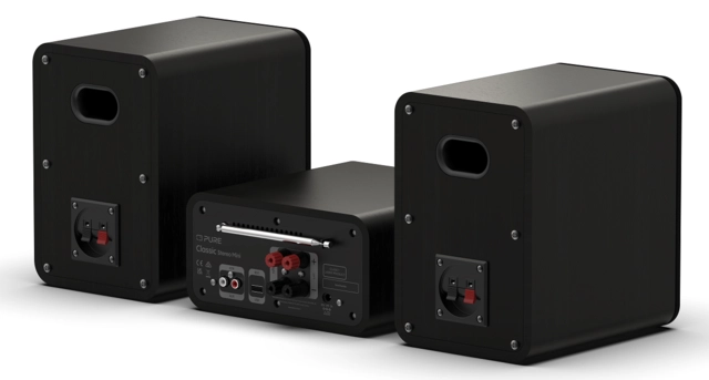 Pure Classic Stereo Mini Black 