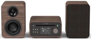 Pure Classic Stereo Mini Coffee Brown/Walnut