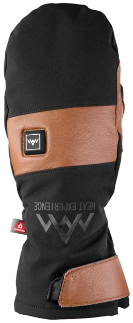 HeatX Heated Outdoor Mittens XS Brown/Black 