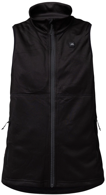 HeatX Heated Fleece Vest Womens M Black 