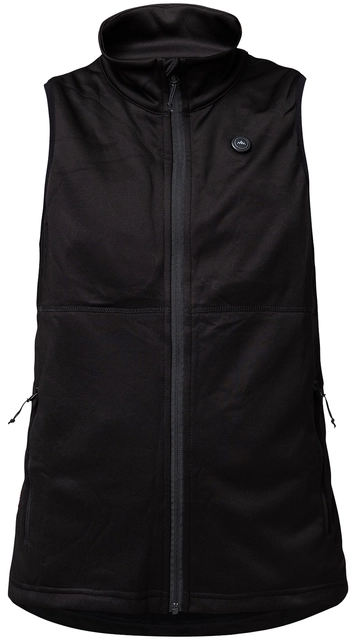 HeatX Heated Fleece Vest Womens M Black 