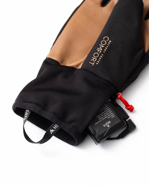 HeatX Allround Gloves S Brown/Black - Battery Heated 