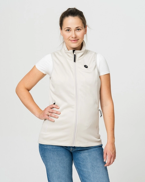 HeatX Allround Vest W's XS Sand - Battery Heated 
