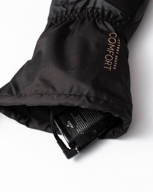 HeatX Blizzard Gloves v2 XS Black - Battery Heated 