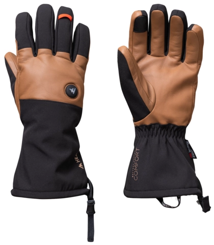 HeatX Carve Gloves Brown/Black - Battery Heated