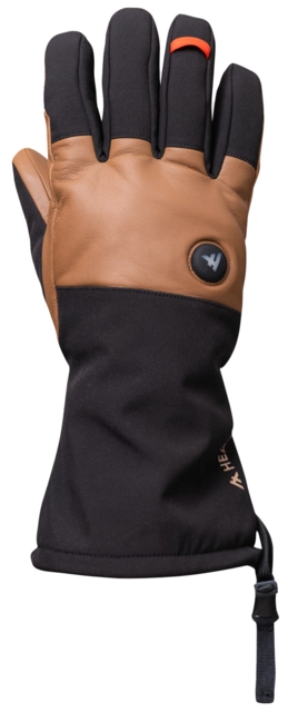 HeatX Carve Gloves XS Brown/Black - Battery Heated 