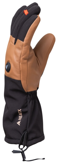 HeatX Carve Gloves XS Brown/Black - Battery Heated 